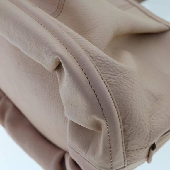 BURBERRY Blue Label Hand Bag Leather 2way Pink Auth bs7238 - Picture 16 of 16